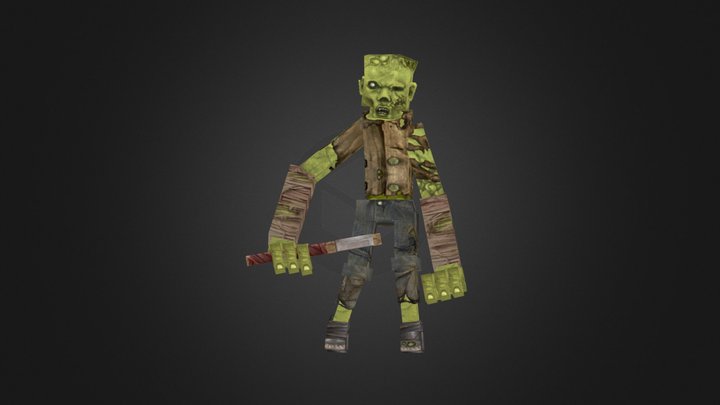 Zombie 3D Model
