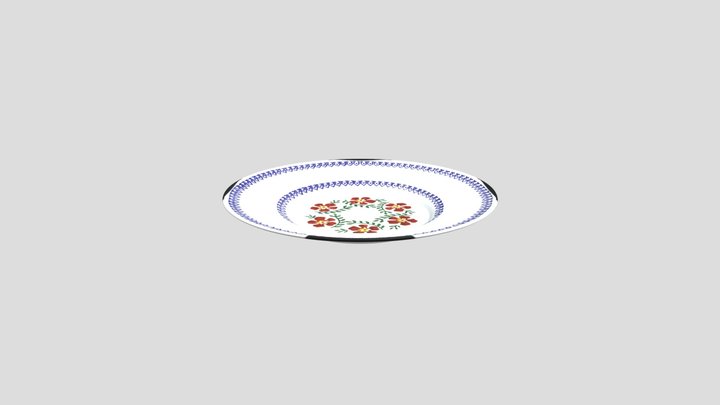Plate With Ornaments – Modelo 3D gratuito STL