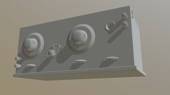 Martinez, Juan | Radio - HighPoly 3D Model