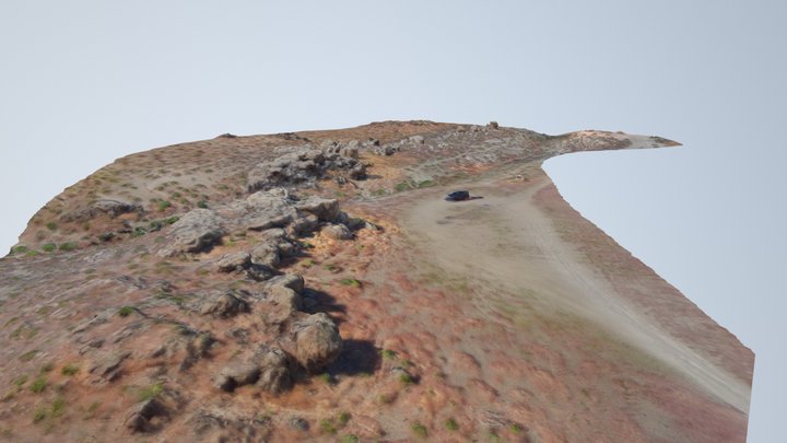Winnemucca South Tufa Mounds 3D Model