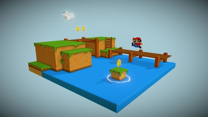 Mario 3D Model