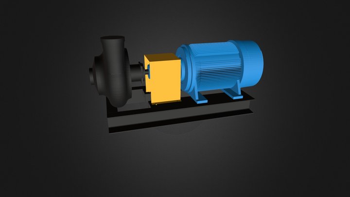 Bomba Centrifuga 3D Model
