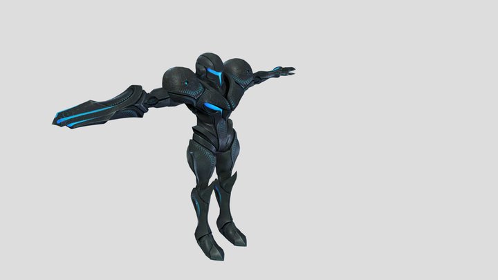 Dark Samus - Super Smash Bros Ultimate 3D Model