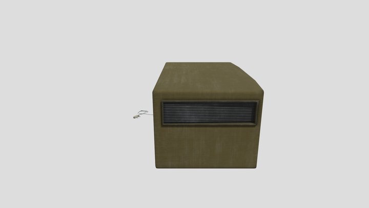 OldRadio 3D Model
