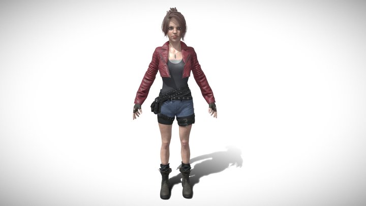 ClaireRedField 3D Model