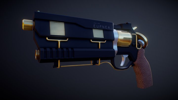 Eupnea Weapon 3D Model