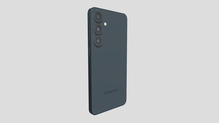 Samsung Galaxy S25 Plus Blueblack 3D Model