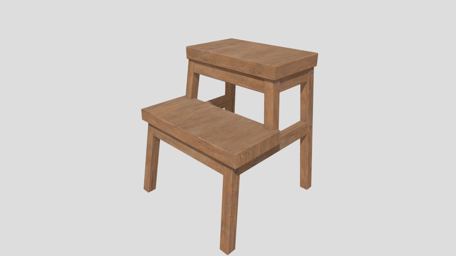 Ladder Stool_2 - Buy Royalty Free 3D model by rebuilderai (@RebuilderAI ...