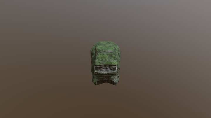 Megalosaurus Statue 3D Model