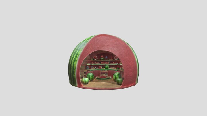 rmelon texture and make sure its a shop inside 3D Model