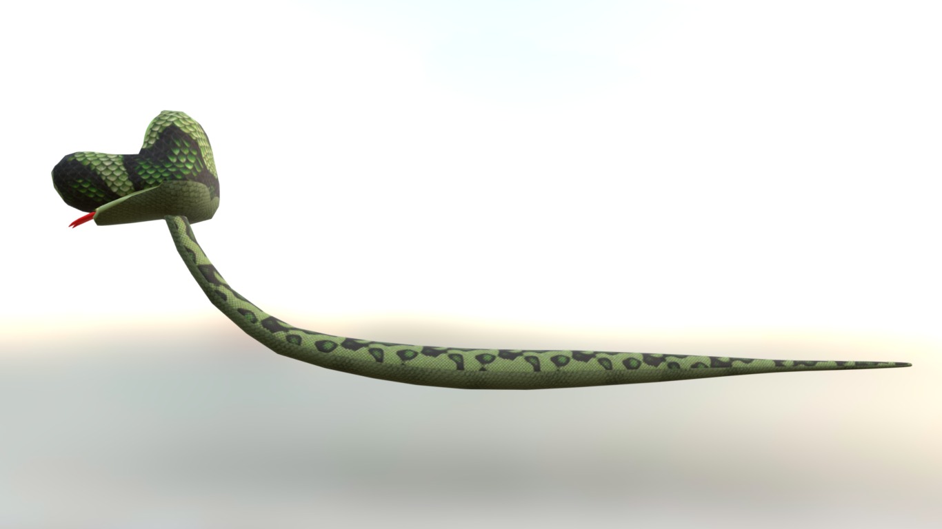 Snake - 3D model by smanto [cd7cc8e] - Sketchfab