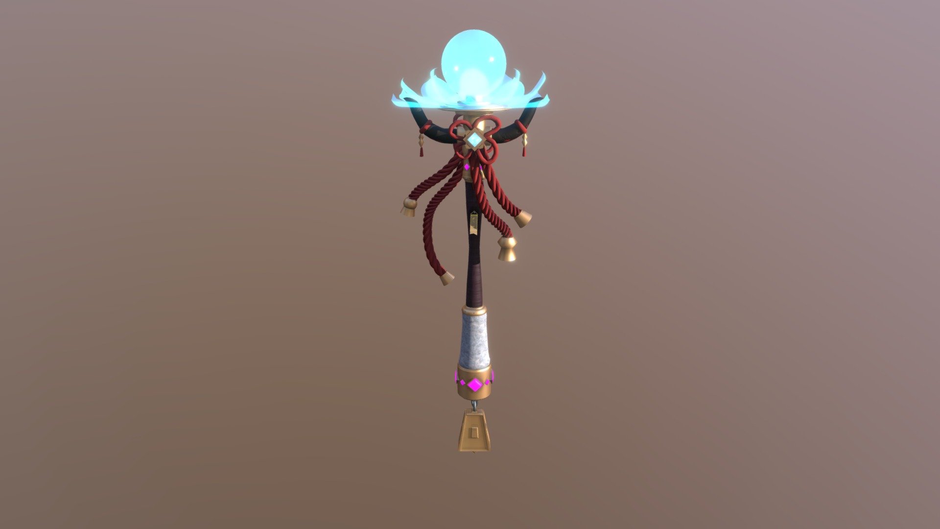 Ganyu Staff (Genshin Inspired)