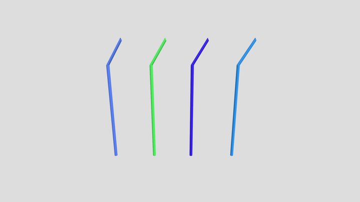Straws – Modello 3D gratuito STL