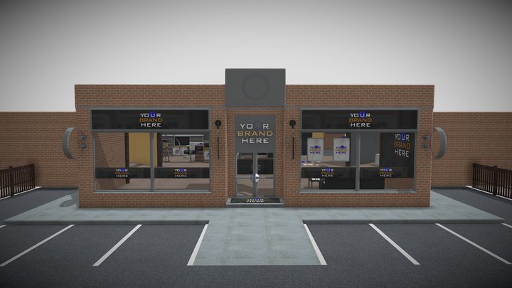 KuwlVu Virtual Showroom 3D Model