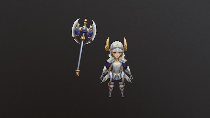 Luna 3D Model