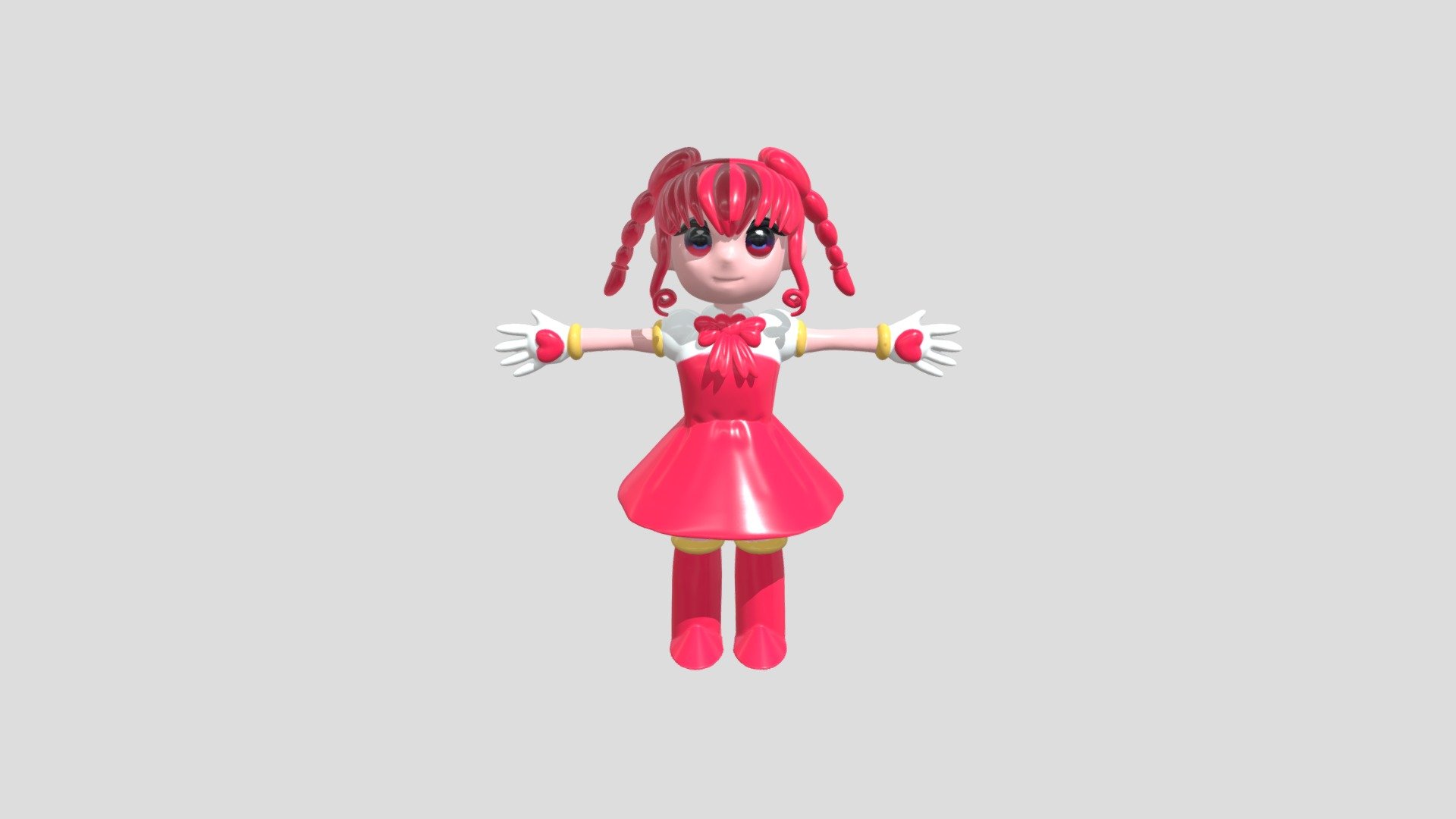 Magical Girl - Download Free 3D model by Resurgocinis (@Resurgocinis)  [cd7f42e]