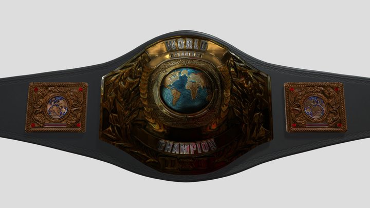 WORLD BREAKFAST CHAMPION BELT – Kostenloses 3D-Modell STL
