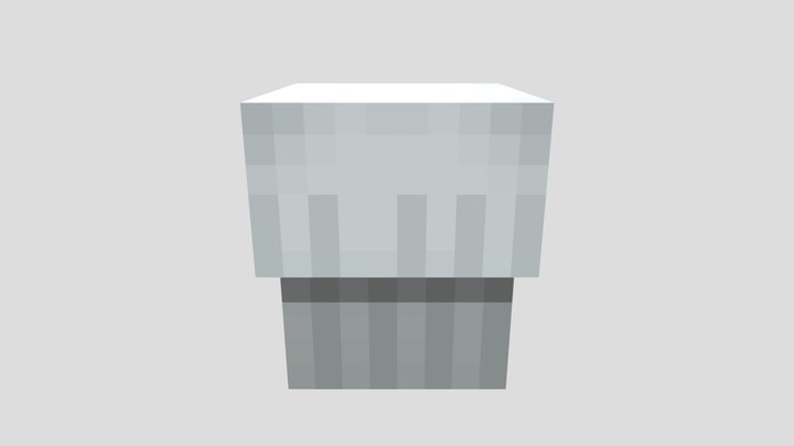 Chef hat 3D Model