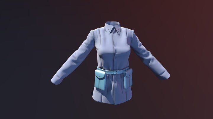 Eila's Outfit 3D Model