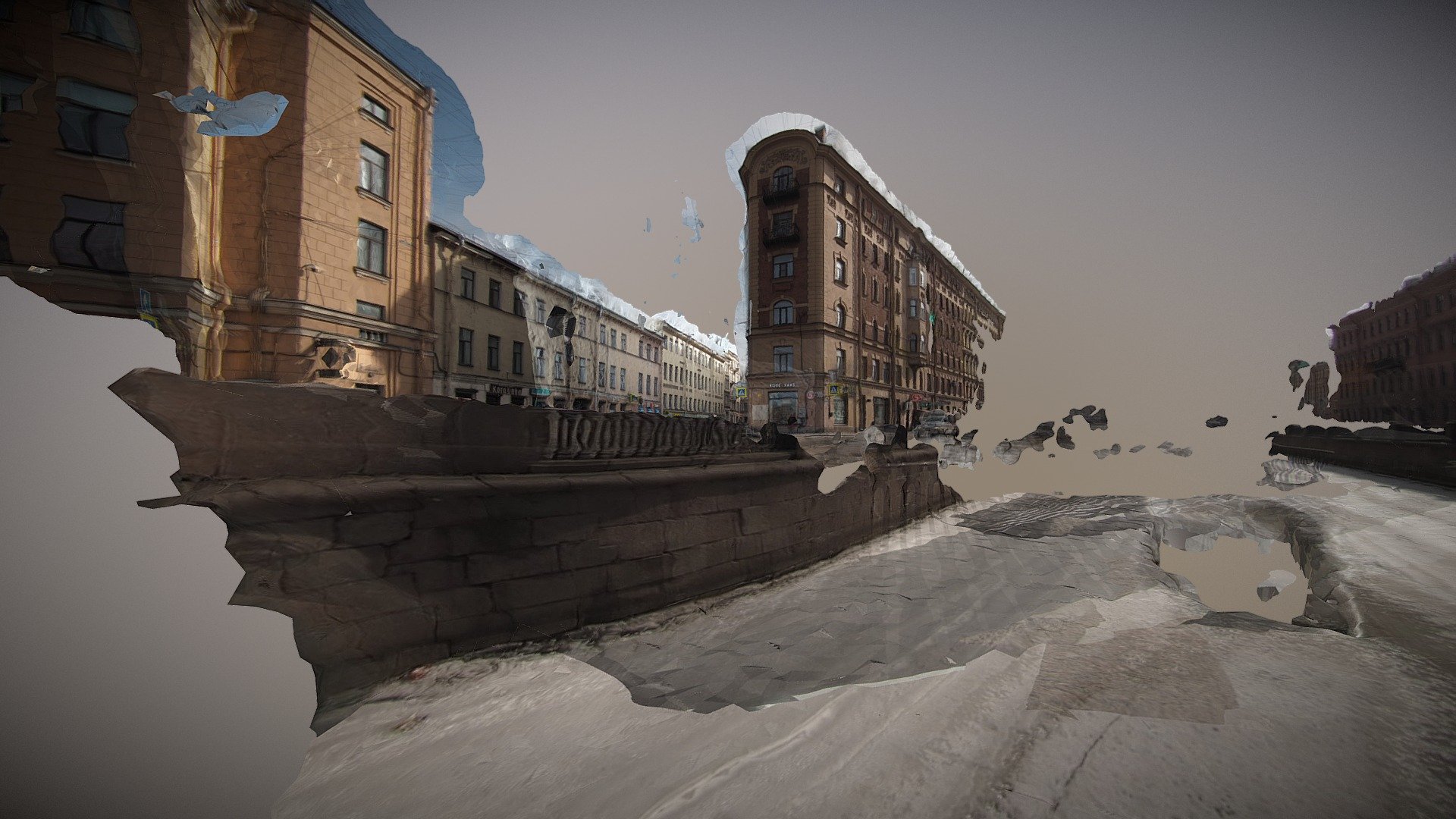 Saint-Petersburg fasades per. Gricova