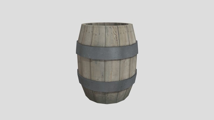 Barril 3D Model
