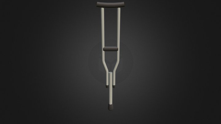 Crutch 3D Model