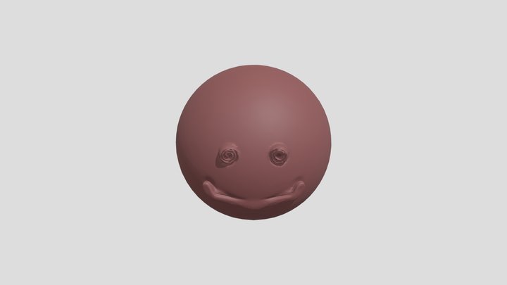 Happy face 3D Model