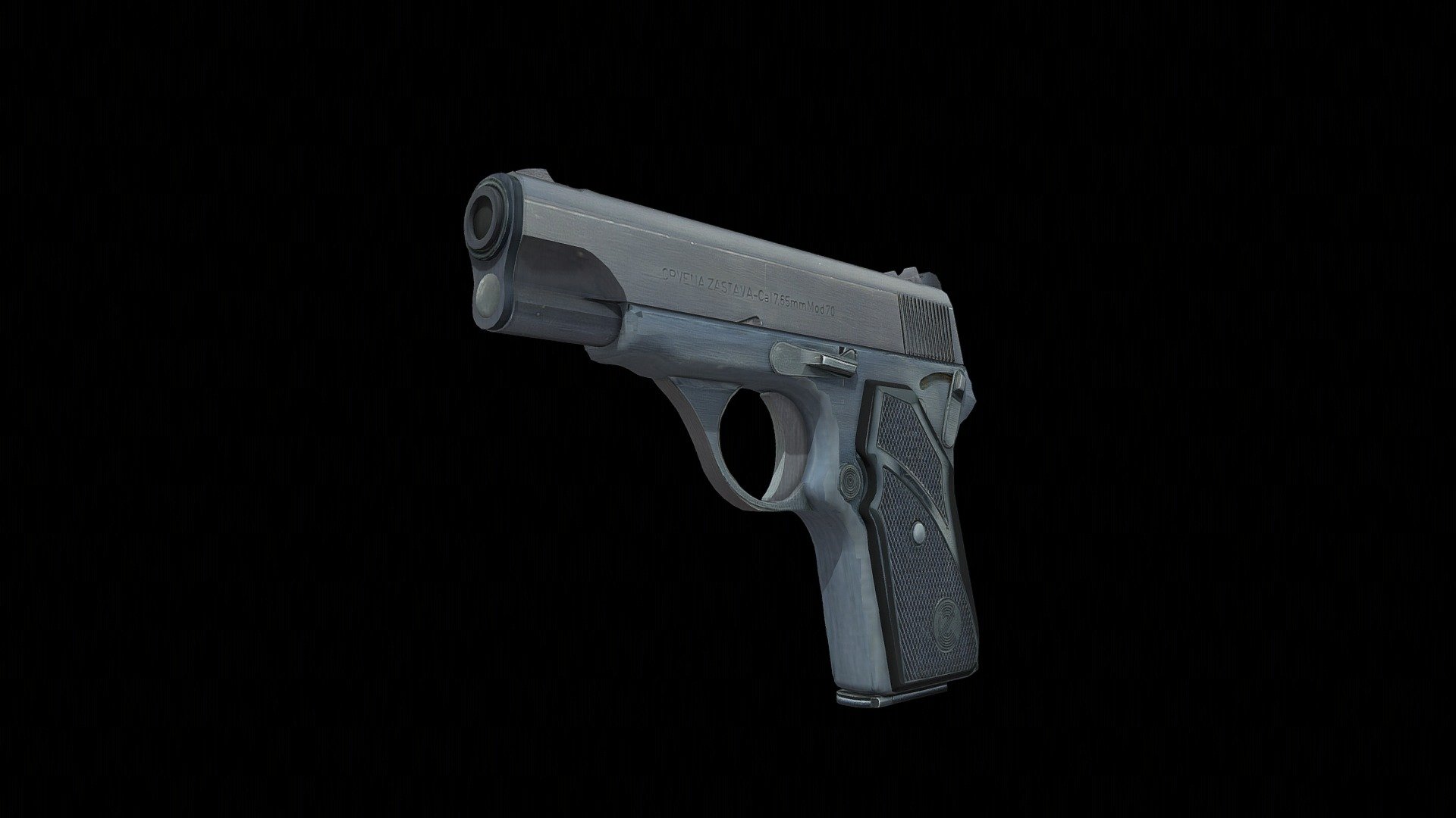 Zastava M70 Pistol - Download Free 3D model by thecalcman (@calcman ...