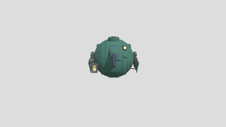 Sphere Tank XYZ 3D Model