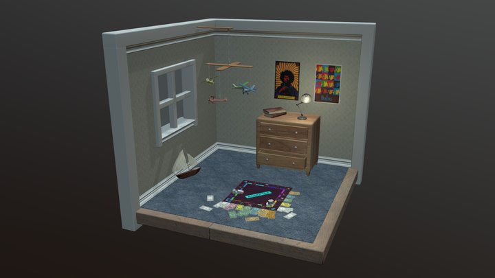Room Final 3D Model