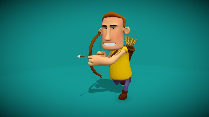 Archer | Stylized character 3D Model