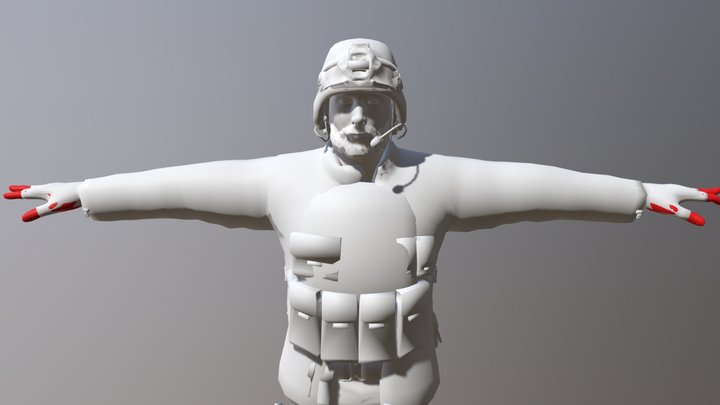 Ultracharacter FOR YOUTUBE 3D Model