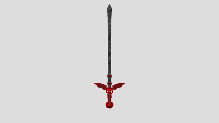 Demon Sword 3D Model