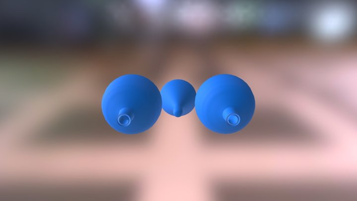 Pointe fleche creuse 3D Model
