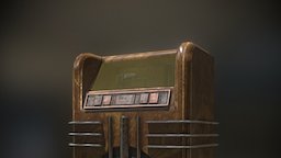 1950's Jukebox 3D Model