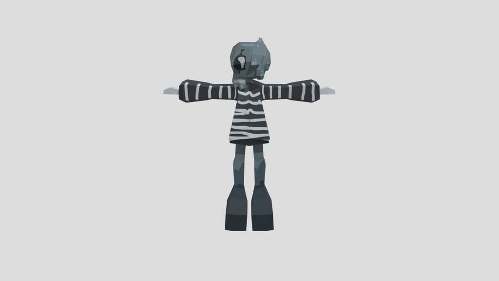 low poly Blot (RIGGED)