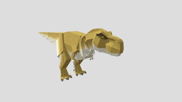 Minecraft Rex 3D Model