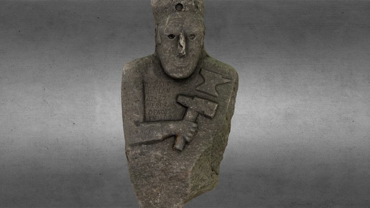 Oldbridge, Co. Meath Stone A - Boylan Blacksmith 3D Model