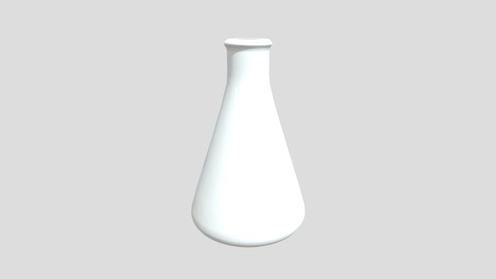 Erlenmeyer Flask With Fluid