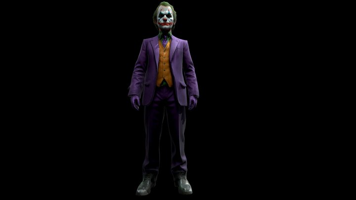 Arthur fleck from the joker 3D Model