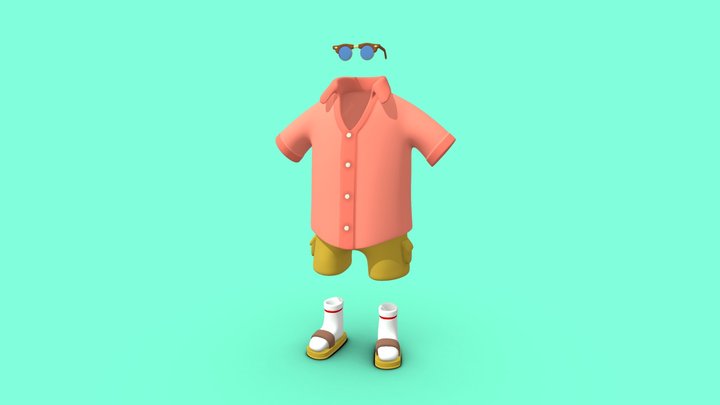 The Ghost 3D Model