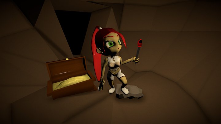 Chibi Rogue Discovers the Meaning of Life 3D Model