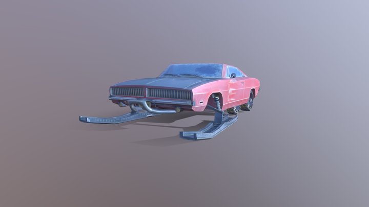 SnowCar 3D Model