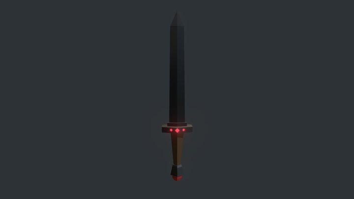 A Simple Sword 3D Model