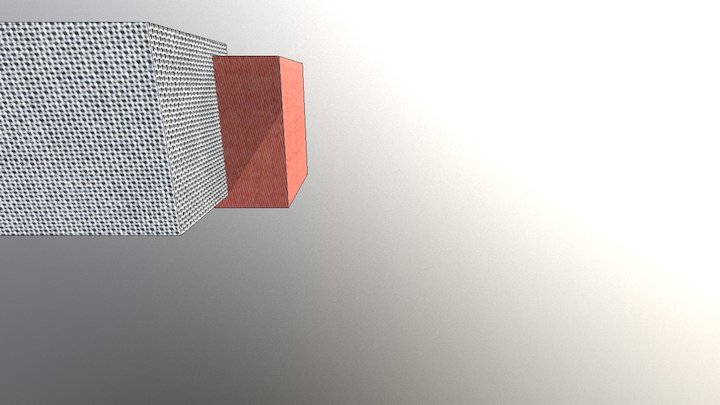 Tekst Kuubikud 3D Model