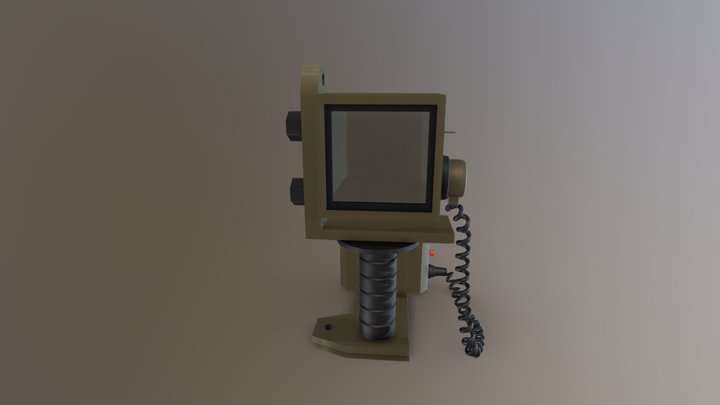 Props and Assets: Scanner (Assignment 2) 3D Model
