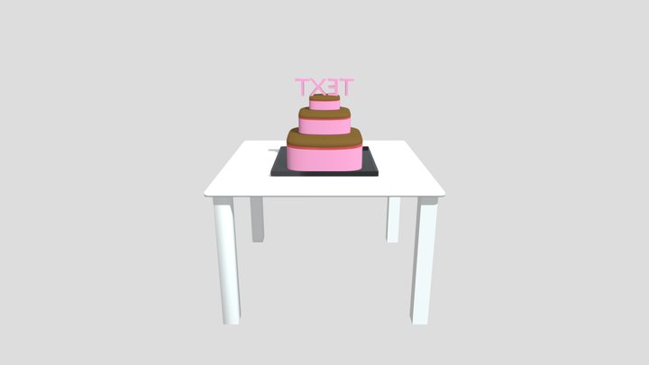 Cake 3D Model
