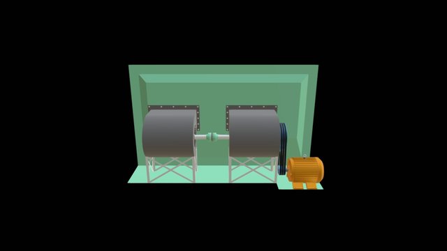 BLOWER DECIMATED 1.0 26/10/16 3D Model