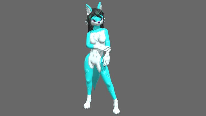 Sean - VRChat Furry Avatar 3D Model