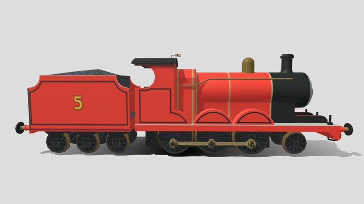 James (Full Model) 3D Model